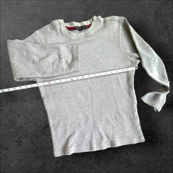 Beverly Club Polo Club Gray Shirt Top - Picture 7 of 12